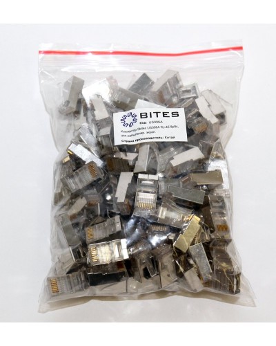 US060A (100шт). Разъем RJ-45. 5bites в Ростове-на-Дону