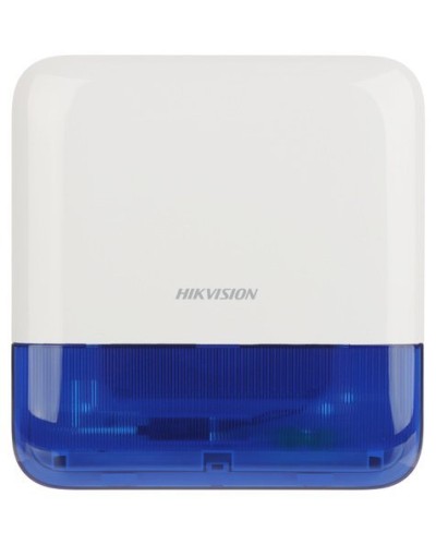 DS-PS1-E-WE Blue Indicator. Оповещатель свето-звуковой радиоканальный уличный. AX PRO Hikvision в Ростове-на-Дону