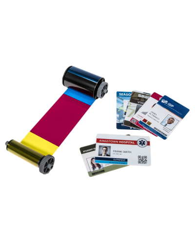 ASOL-YMCKO250. Лента полноцветная с черной панелью и оверлеем (YMCKO) с чистящим роликом. Advent SOLID в Ростове-на-Дону