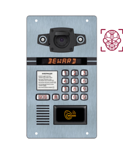 DKS15135 (2Мп, 2.1мм). Вызывная панель подъездного IP-домофона. Beward в Ростове-на-Дону