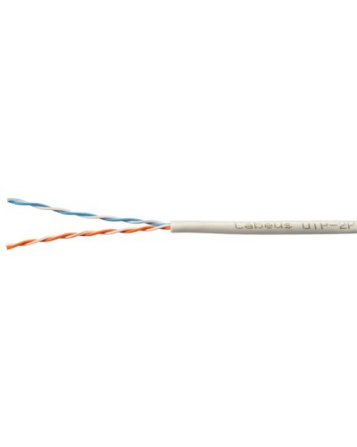 UTP-2P-Cat.5e-SOLID-LSZH-GY-LIGHT-100 (11079c-5). Кабель «витая пара» (LAN) для структурированных систем связи. CABEUS в Ростове-на-Дону