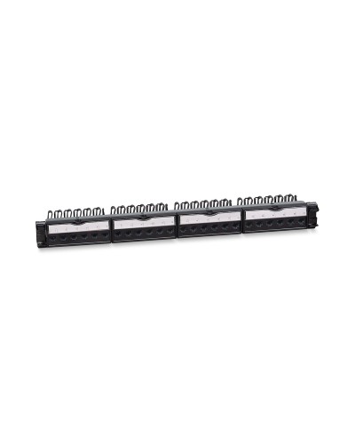PL-24-KJ-RJ45-Cat.6-180T (11831c): Патч-панель 19" (1U), 24 порта RJ-45, категория 6, с задним кабельным организатором в Ростове-на-Дону