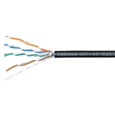 UTP-4P-Cat.6-SOLID-OUT-LSZH-UV (9641c). Кабель «витая пара» (LAN) для структурированных систем связи. CABEUS
