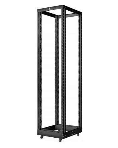 RA-37U-1000-BK (10159c). Открытая стойка 19, 37U, двухрамная, усиленная, цвет черный. CABEUS в Ростове-на-Дону