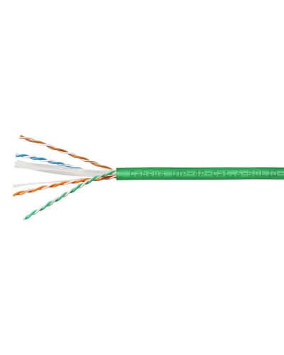 UTP-4P-Cat.6-SOLID-LSLTx-GN (11139c). Кабель «витая пара» (LAN) для структурированных систем связи. CABEUS в Ростове-на-Дону