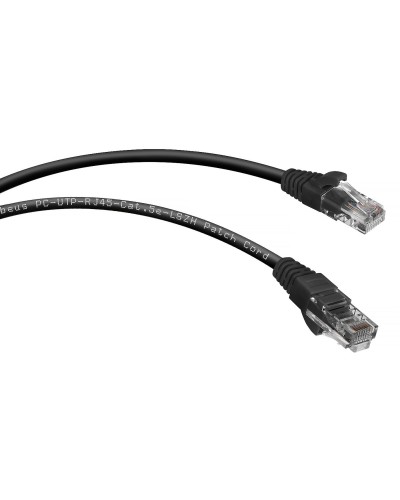 PC-UTP-RJ45-Cat.5e-0.15m-BK-LSZH (9534c), чёрный. Патч-корд медный. CABEUS в Ростове-на-Дону