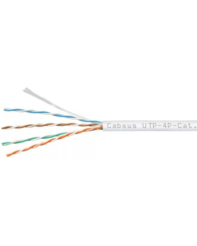 UTP-4P-Cat.5e-SOLID-LSZH-GY (9776c). Кабель «витая пара» (LAN) для структурированных систем связи. CABEUS в Ростове-на-Дону