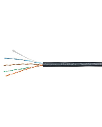 UTP-4P-Cat.5e-SOLID-LSZH-BK (9781c). Кабель «витая пара» (LAN) для структурированных систем связи. CABEUS в Ростове-на-Дону
