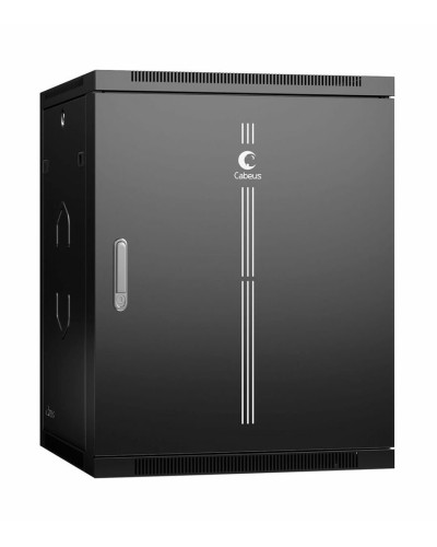 SH-05F-15U60/35m-R-BK (10759c). Шкаф телекоммуникационный 19 настенный 15U. CABEUS в Ростове-на-Дону