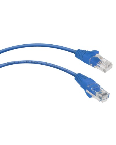 PC-UTP-RJ45-Cat.5e-0.15m-BL-LSZH (9526c), синий. Патч-корд медный. CABEUS в Ростове-на-Дону