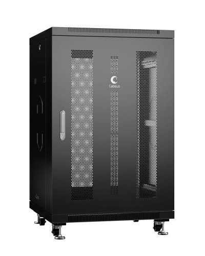 ND-05C-18U60/100-BK (8531c). Шкаф телекоммуникационный 19 напольный 18U. CABEUS в Ростове-на-Дону