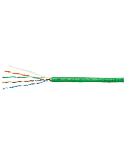 UTP-4P-Cat.5e-SOLID-GN (7250c). Кабель «витая пара» (LAN) для структурированных систем связи. CABEUS в Ростове-на-Дону