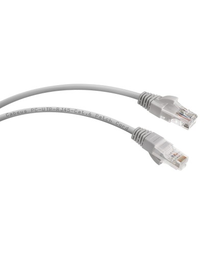 PC-UTP-RJ45-Cat.6-10m (8850c), серый. Патч-корд медный. CABEUS в Ростове-на-Дону