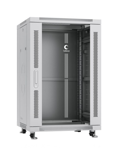 SH-05C-18U60/60 (7043c). Шкаф телекоммуникационный 19 напольный 18U. CABEUS в Ростове-на-Дону