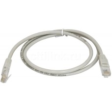 PC-UTP-RJ45-Cat.5e-0.3m (7209c), серый. Патч-корд медный. CABEUS