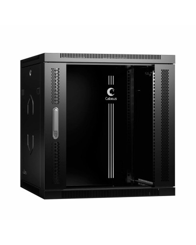 SH-05F-12U60/35-R-BK (10756c). Шкаф телекоммуникационный 19 настенный 12U. CABEUS в Ростове-на-Дону