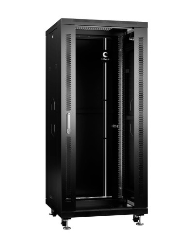 SH-05C-27U60/80-BK (8573c). Шкаф телекоммуникационный 19 напольный 27U. CABEUS в Ростове-на-Дону