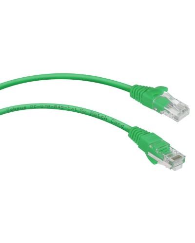 PC-UTP-RJ45-Cat.5e-0.3m-GN (7659c), зелёный. Патч-корд медный. CABEUS в Ростове-на-Дону