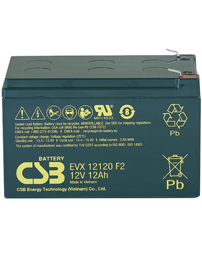 CSB EVX 12120. Аккумулятор герметичный свинцово-кислотный. CSB в Ростове-на-Дону