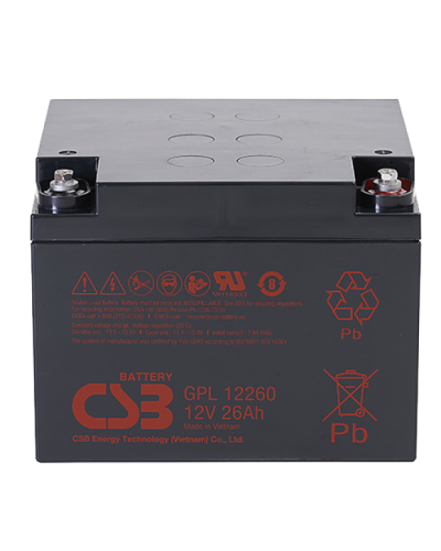 CSB GPL 12260. Аккумулятор герметичный свинцово-кислотный. CSB в Ростове-на-Дону