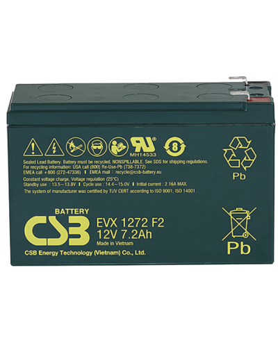 CSB EVX 1272. Аккумулятор герметичный свинцово-кислотный. CSB в Ростове-на-Дону