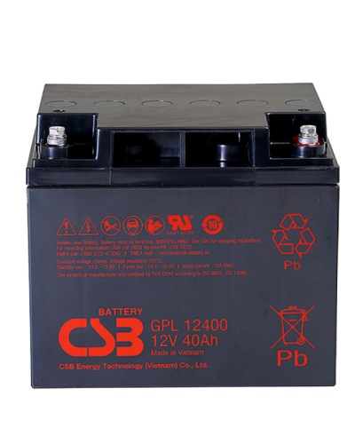 CSB GPL 12400. Аккумулятор герметичный свинцово-кислотный. CSB в Ростове-на-Дону