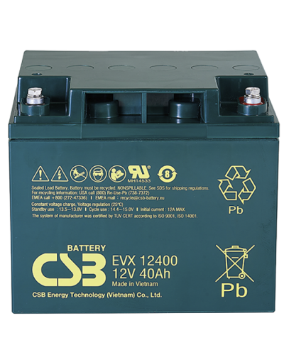 CSB EVX 12400. Аккумулятор герметичный свинцово-кислотный. CSB в Ростове-на-Дону