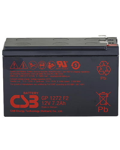 CSB GP 1272 F2. Аккумулятор герметичный свинцово-кислотный. CSB в Ростове-на-Дону