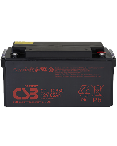CSB GPL 12650. Аккумулятор герметичный свинцово-кислотный. CSB в Ростове-на-Дону
