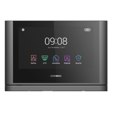 CDV-1024MA/VZ (светлое серебро) Black Smog. Монитор видеодомофона цветной. Commax