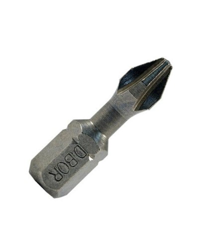 Биты Ph1x25 мм, Torsion, C 6,3 (10шт) (D-T-PH01-025-010). Биты фрезерованные. D.BOR в Ростове-на-Дону