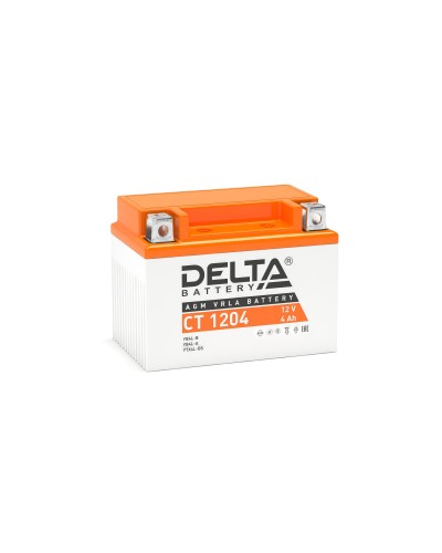 Delta CT 1204. Аккумулятор герметичный свинцово-кислотный стартерный. Delta в Ростове-на-Дону