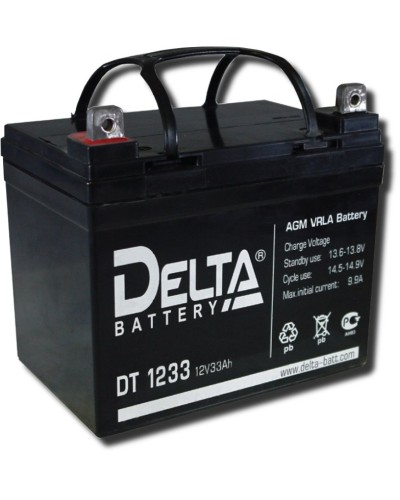 Delta DT 1233. Аккумулятор герметичный свинцово-кислотный. Delta в Ростове-на-Дону