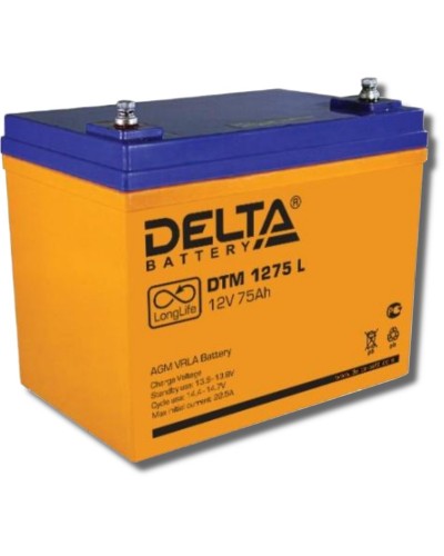 Delta DTM 1275 L. Аккумулятор герметичный свинцово-кислотный. Delta в Ростове-на-Дону