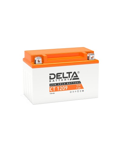 Delta CT 1209. Аккумулятор герметичный свинцово-кислотный стартерный. Delta в Ростове-на-Дону