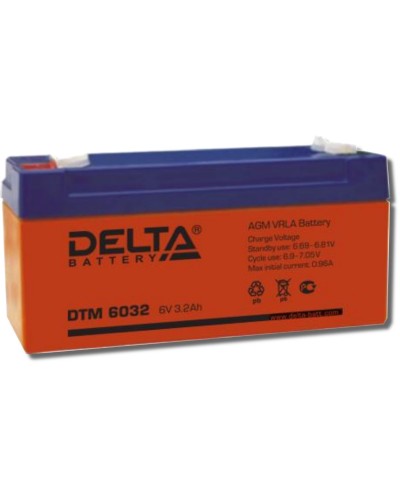 Delta DTM 6032. Аккумулятор герметичный свинцово-кислотный. Delta в Ростове-на-Дону