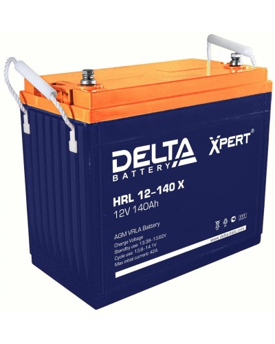 Delta HRL 12-140 X. Аккумулятор герметичный свинцово-кислотный. Delta в Ростове-на-Дону