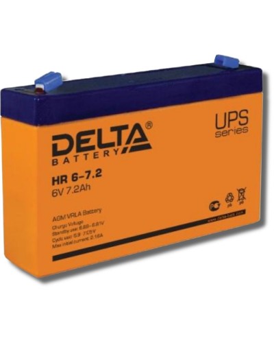 Delta HR 6-7.2. Аккумулятор герметичный свинцово-кислотный. Delta в Ростове-на-Дону