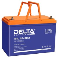 Delta HRL 12-90 X. Аккумулятор герметичный свинцово-кислотный. Delta