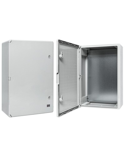 Бокс пластиковый с монтажной платой 600х400х200 IP65 PROxima (PB65MP008). Бокс пластиковый антивандальный. EKF в Ростове-на-Дону