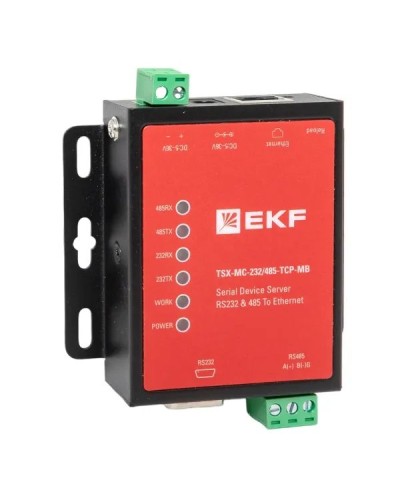 TSX-MC-232/485-TCP-MB. Преобразователь RS-232/485 в Ethernet. EKF в Ростове-на-Дону