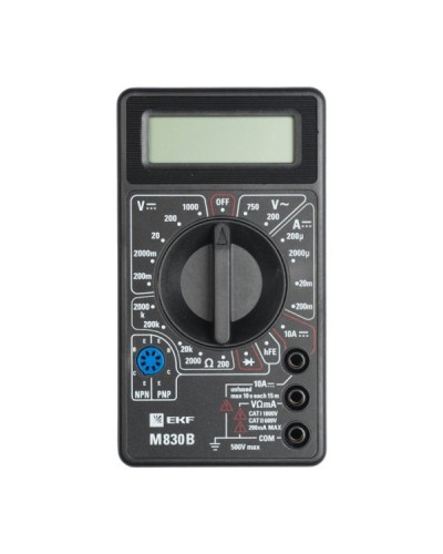 Мультиметр цифровой M830B Master (In-180701-bm830B). Мультиметр цифровой. EKF в Ростове-на-Дону