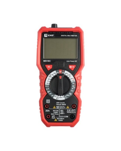 Мультиметр цифровой MS18C Expert (In-180701-pm18C). Мультиметр цифровой. EKF в Ростове-на-Дону