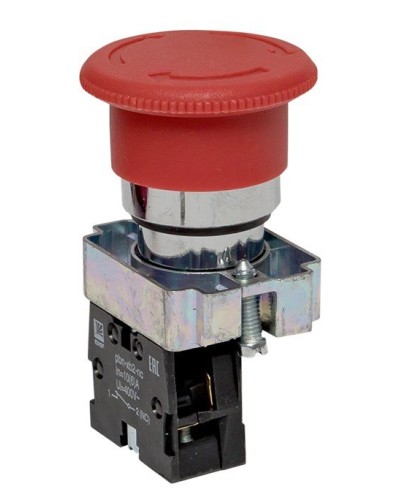 BS542 поворотная красная грибок NC (xb2-bs542). Кнопка поворотная красная грибок. EKF в Ростове-на-Дону