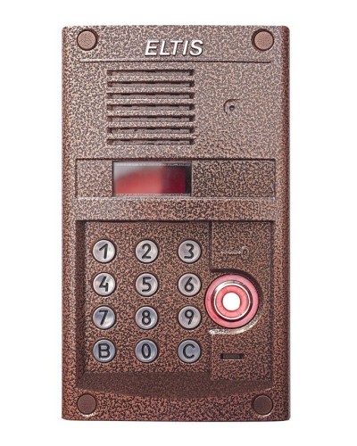 DP400-TD22 (медь). Блок вызова домофона. ELTIS в Ростове-на-Дону