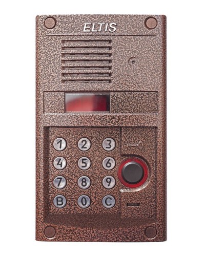 DP300-RDC24 (медь). Блок вызова домофона. ELTIS в Ростове-на-Дону