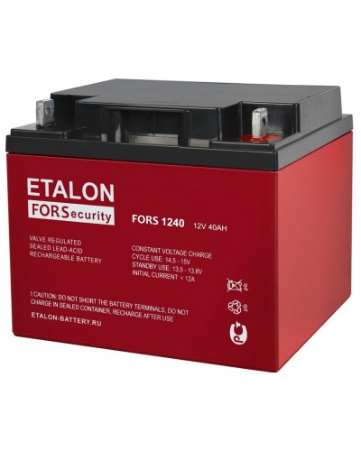 ETALON FORS 1240. Аккумулятор герметичный свинцово-кислотный. ETALON в Ростове-на-Дону