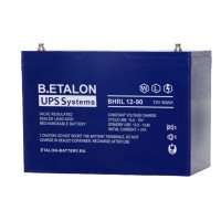 B.ETALON BHRL 12-90. Аккумулятор герметичный свинцово-кислотный. ETALON