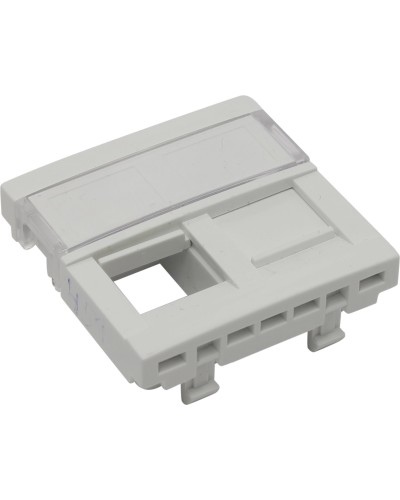 Вставка для 2-х модулей под RJ-45 кат.5e UTP, белая (45971 SBR): Вставка для 2-х модулей в Ростове-на-Дону
