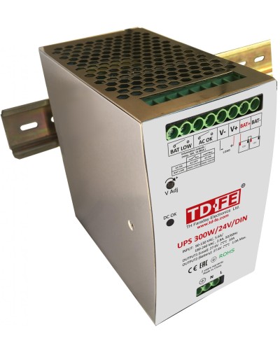 UPS 300W/24V/DIN. Источник вторичного электропитания резервированный. FARADAY в Ростове-на-Дону
